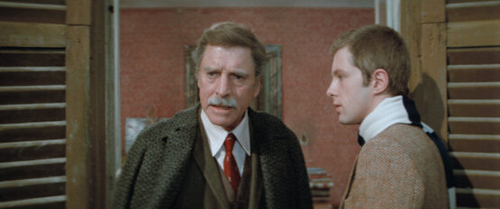 Burt Lancaster in a scene from CONVERSATION PIECE. A Kino Lorber release.