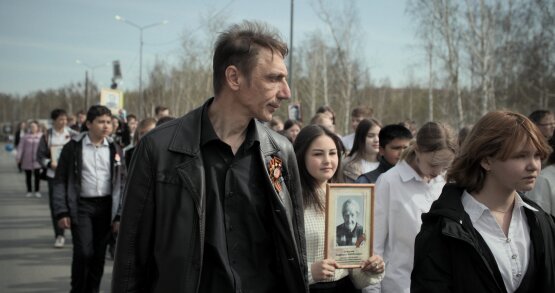 A scene from MR. NOBODY AGAINST PUTIN. A Kino Lorber release.