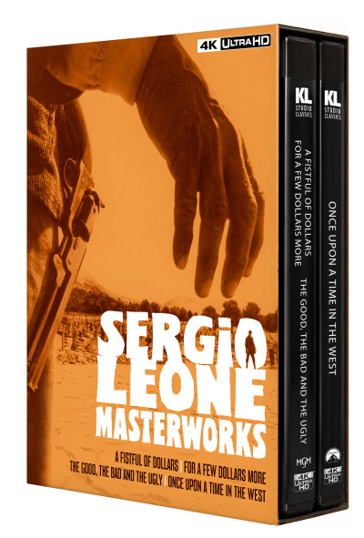 Sergio Leone: Masterworks [A Fistful of Dollars | For a Few Dollars More | The Good, the Bad and the Ugly | Once Upon a Time in the West]